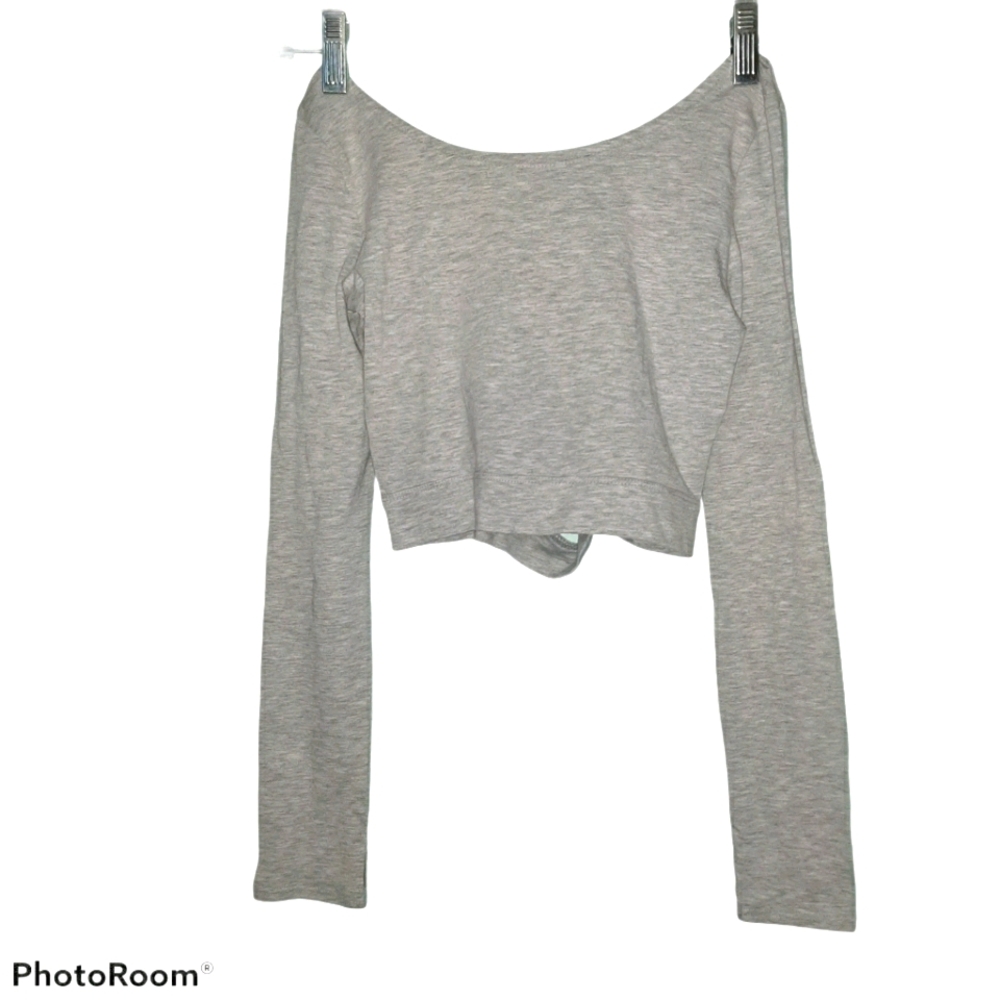 Zella long sleeve crop top